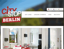 Tablet Screenshot of city-stop-berlin.com